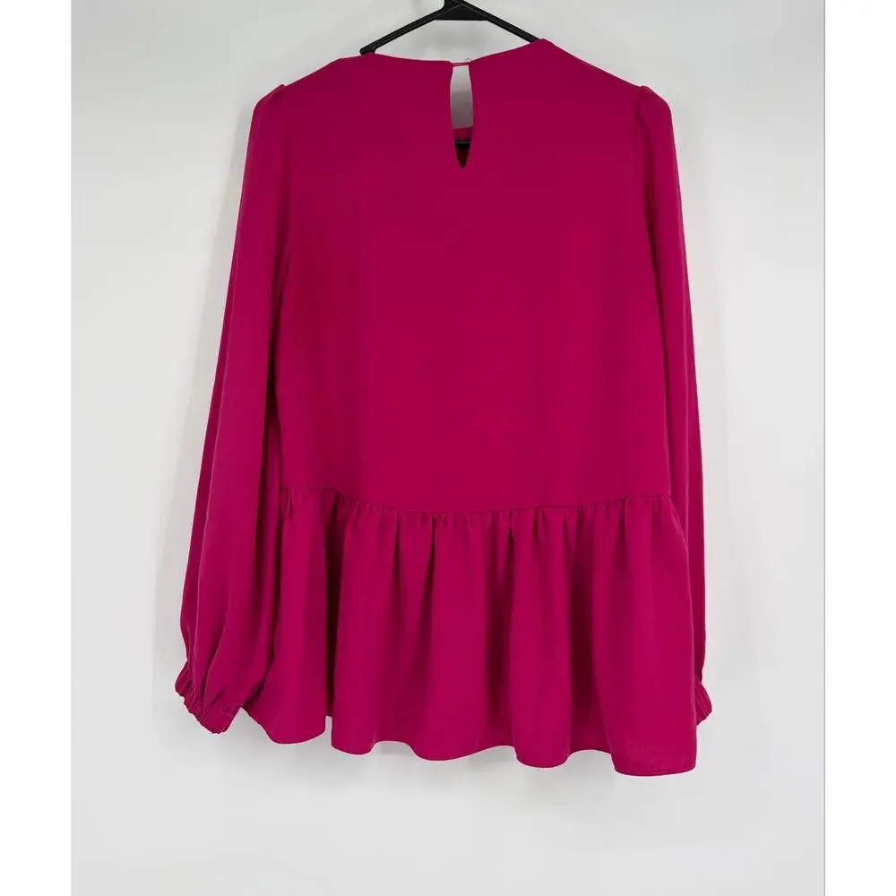 Tuckernuck Pomander Place Carlota Peplum Blouse